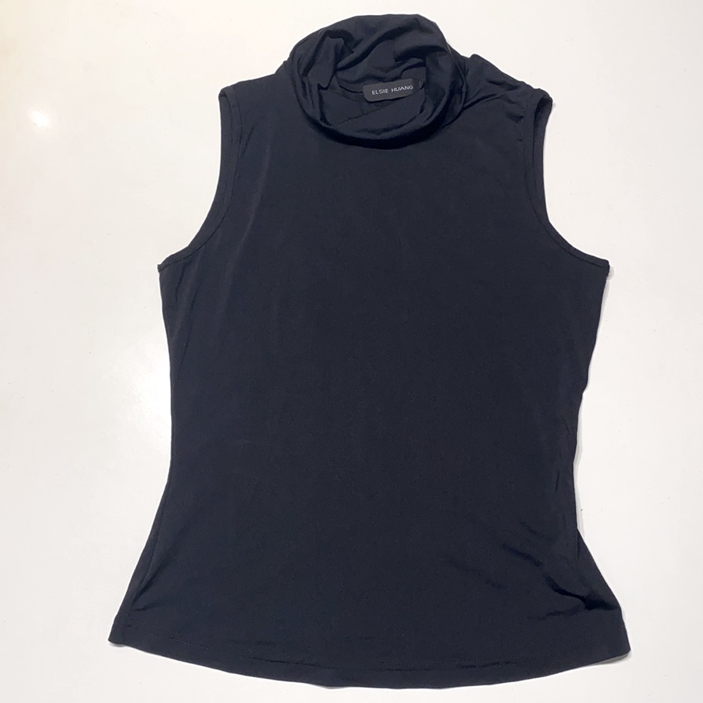 Basic Black Turtle Neck Base Layer